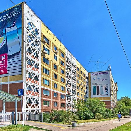 Apartment Near The President'S Park. Orbita-2 الماتي المظهر الخارجي الصورة