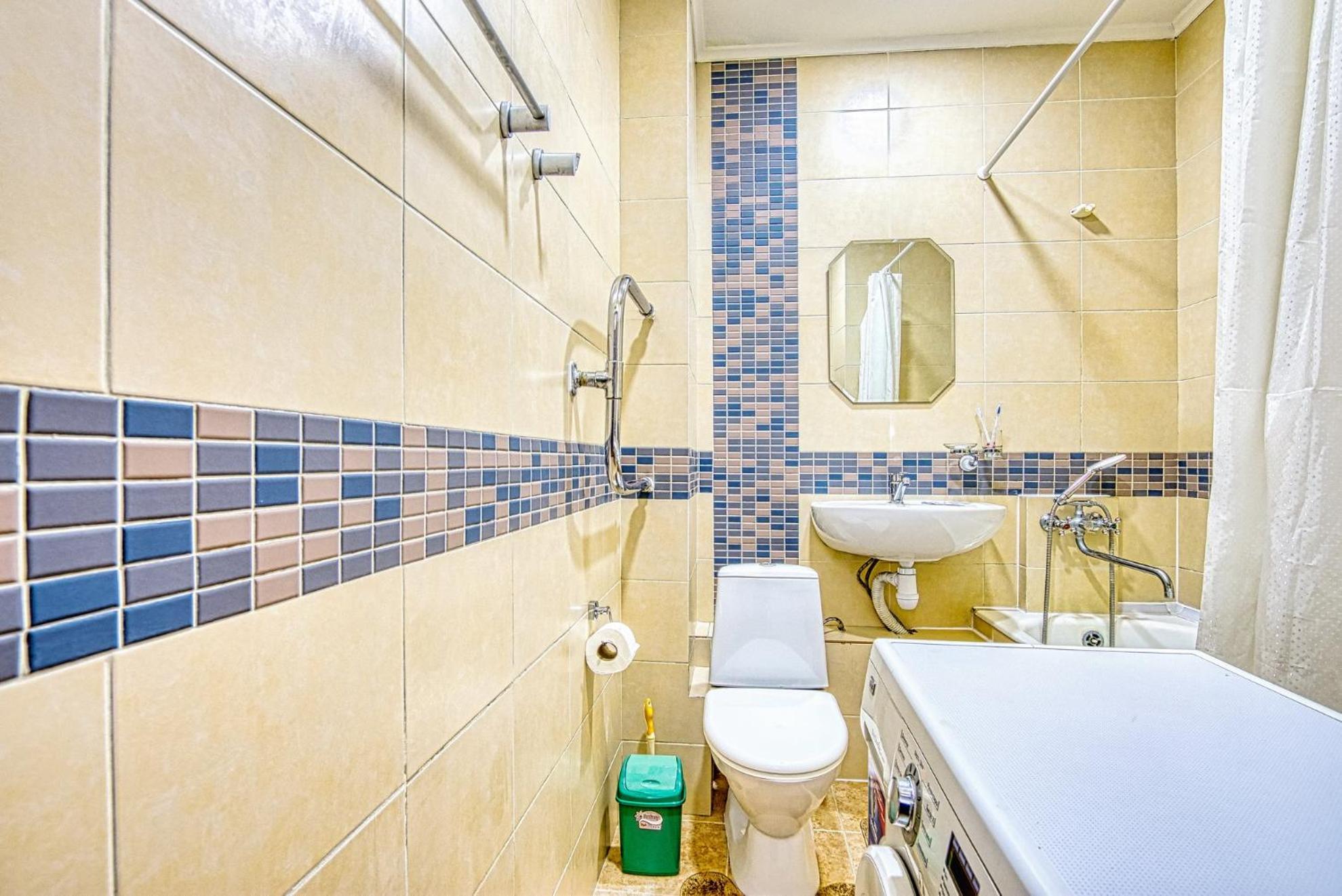 Apartment Near The President'S Park. Orbita-2 الماتي المظهر الخارجي الصورة